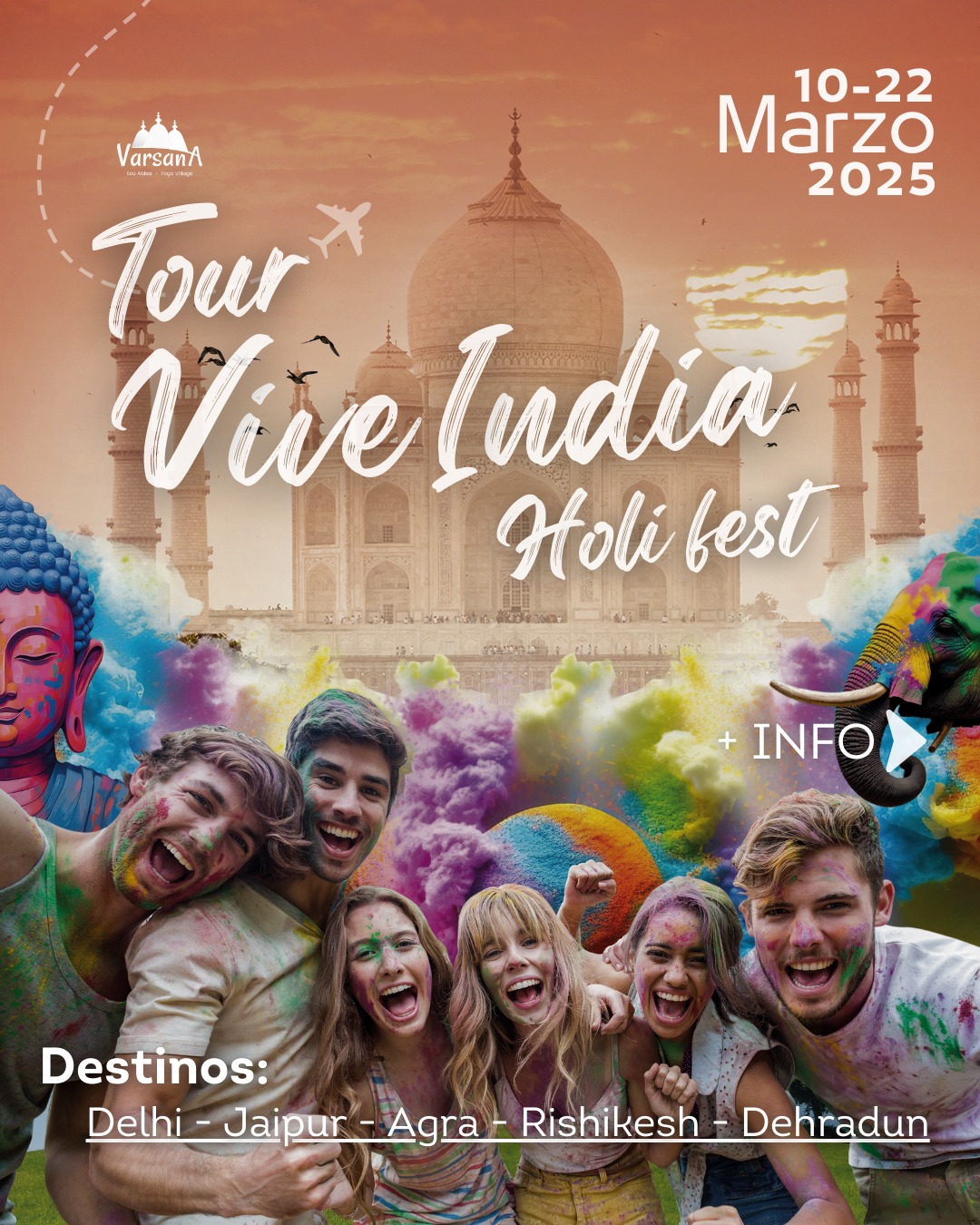 TOUR INDIA – HOLI FES