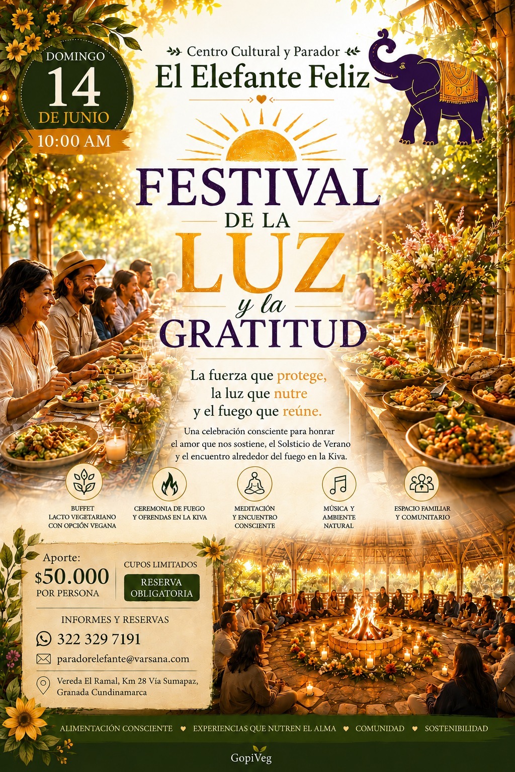 Festival de la luz y la gratitud